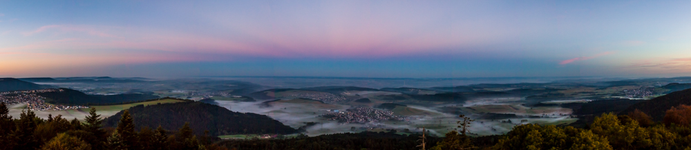 Sonnenaufgang Richtung Rottweil